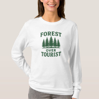 Forest Over Tourist - T-Shirt