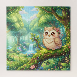 Forest Owl Jigsaw Puzzle