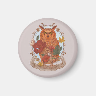 Forest Owl Magnet