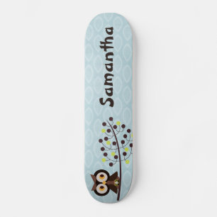 Forest Owl Woodland Hoot Comp Skateboard