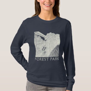 Forest Park Bridge, long sleeve T-Shirt