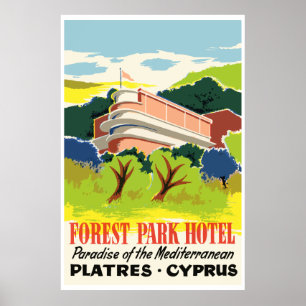 Forest Park Hotel (Plasters - Cyprus) Poster