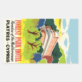 Forest Park Hotel (Platres Cyprus) Vector format Sticker