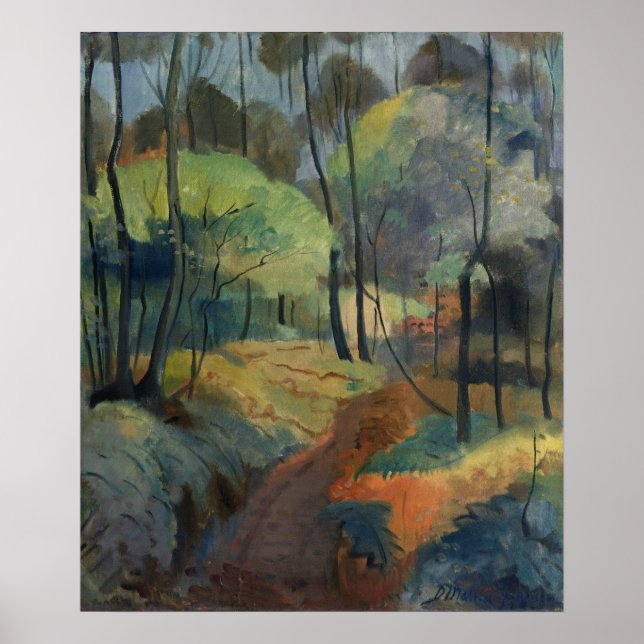 Forest Path, 1920 Poster (Front)