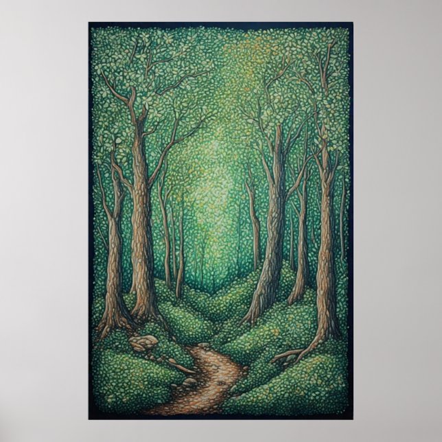 Forest Path Poster (Front)