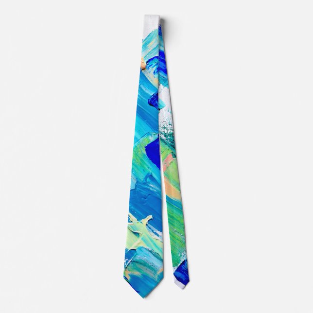 “Forest Pattern” Tie (Front)