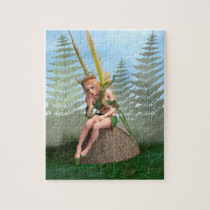 Forest Princess, Fairy Butterfly Jigsaw Puzzle