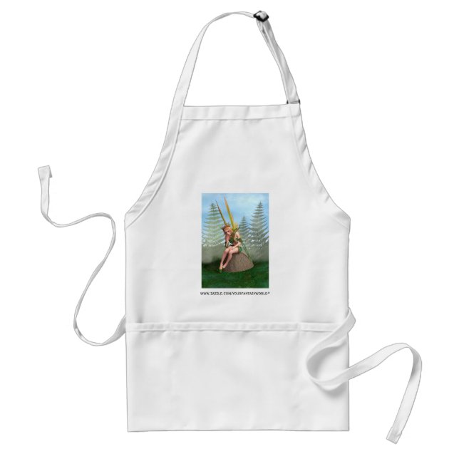 Forest Princess, Fairy Butterfly Standard Apron (Front)