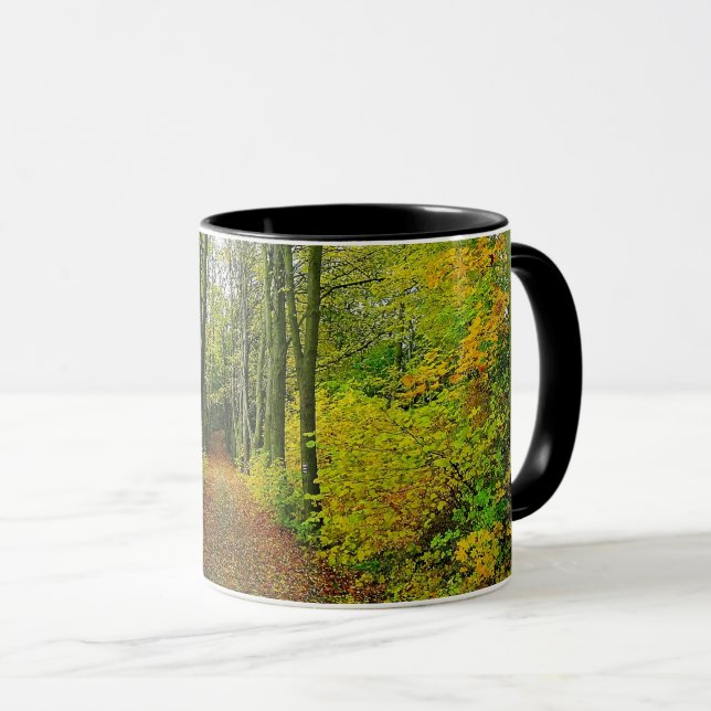 Forest Print Mug (Front Right)