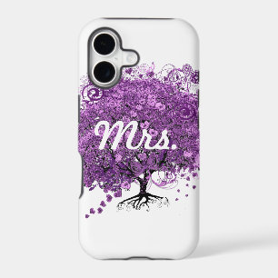 Forest Purple Heart Leaf Tree Wedding