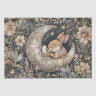 Forest Rabbit Cotagecore William Morris Decoupage  Tissue Paper