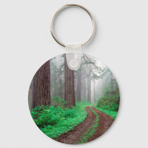 Forest Redwood Keychain