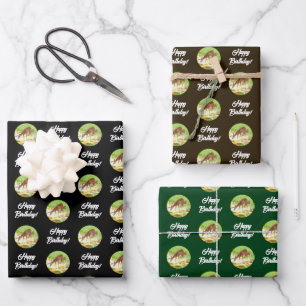 Forest Scene Wrapping Paper Sheets
