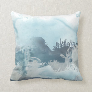 Forest Sea Throw Pillow