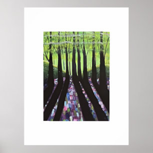 Forest Shadows Poster