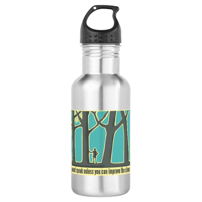 Forest Silence 532 Ml Water Bottle (Front)