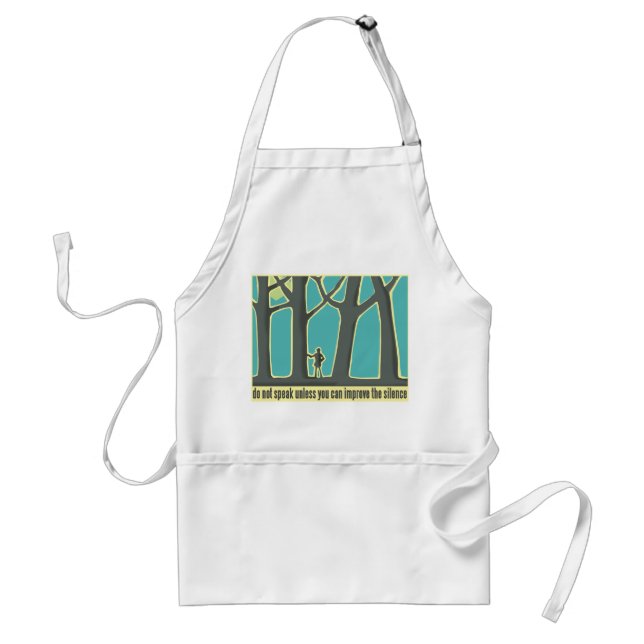 Forest Silence Standard Apron (Front)