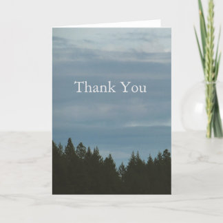 forest skyline card