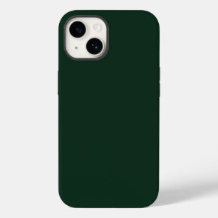 Forest solid plain dark green Case-Mate iPhone 14 case