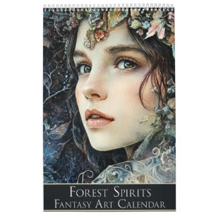 Forest Spirits : Fantasy Art Calendar
