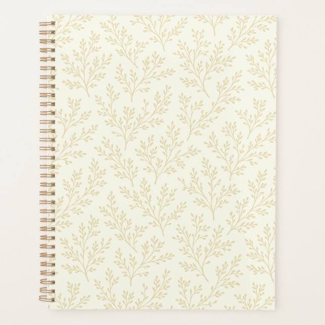Forest Sprigs Golden Wheat - Neutral Planner (Front)