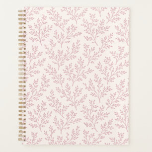 Forest Sprigs Muted Rose - Neutral Planner