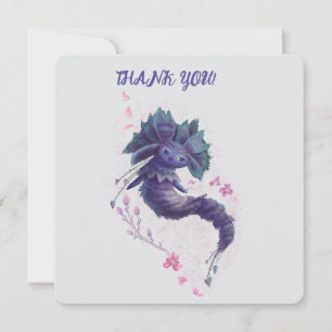 Forest Spring character thank you card 
