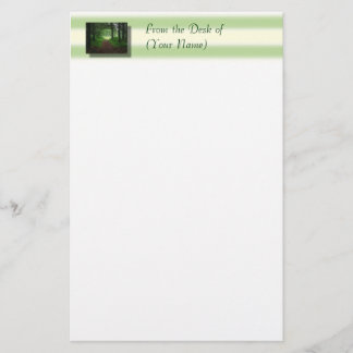 Forest Stationary - From the Desk of(Your Name) Stationery