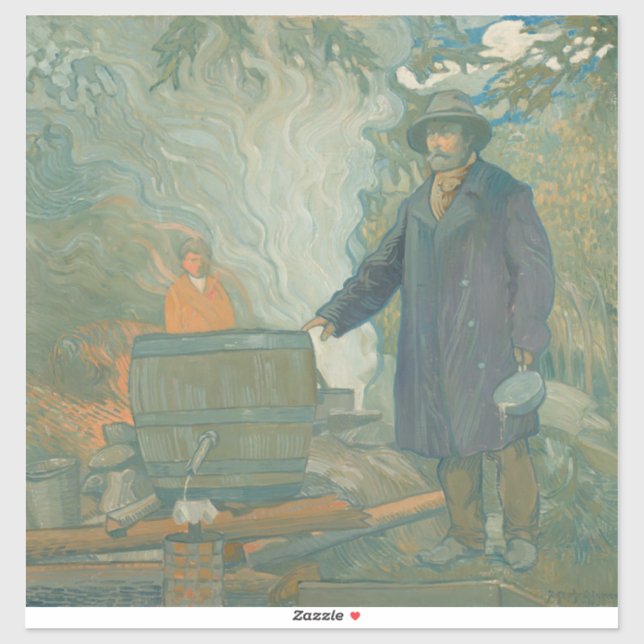 Forest Still Moonshiners White Lightning Liquor (Sheet)