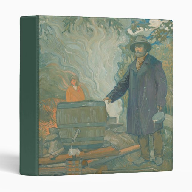 Forest Still Moonshiners White Lightning Liquor Binder (Front/Spine)