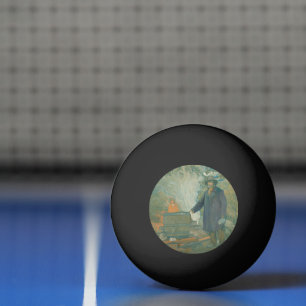 Forest Still Moonshiners White Lightning Liquor Ping Pong Ball