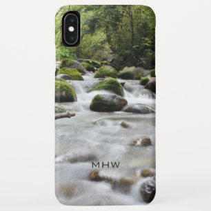 Forest Stream custom monogram phone cases