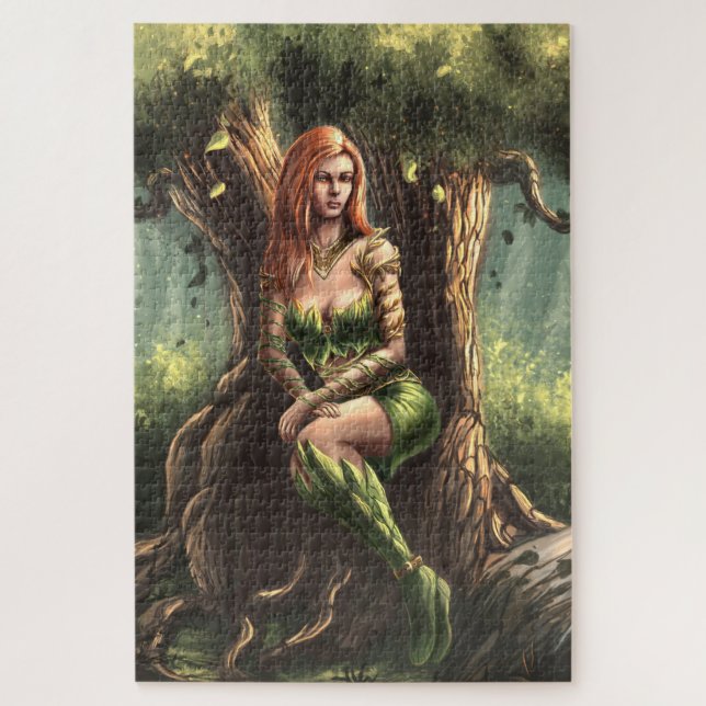 Forest throne jigsaw puzzle (Vertical)