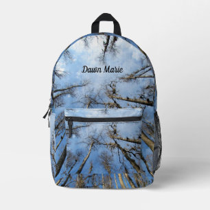 Forest Through The Trees Personalized Printed Backpack