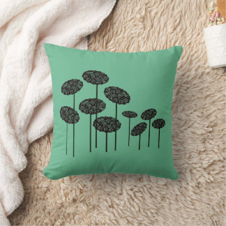 Forest  throw pillow