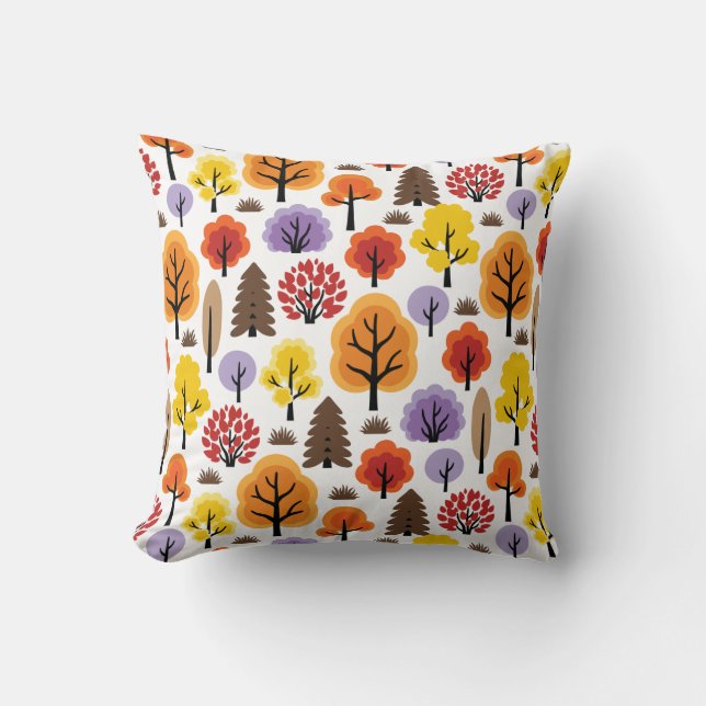 Forest Throw Pillow (Front)