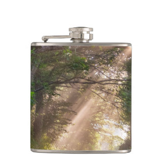 Forest trail hip flask