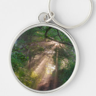 Forest trail keychain