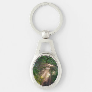 Forest trail keychain