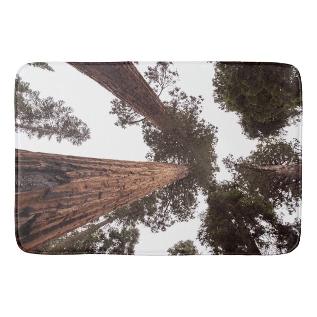 forest, tree bath mat (Front)