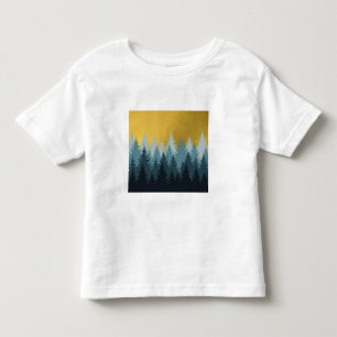 Forest Trees Golden Landscape   Toddler T-shirt