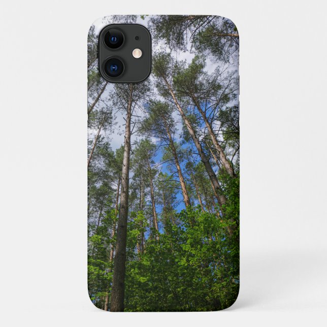 Forest Trees Sky Belarus Nature iPhone 11 Case (Back)
