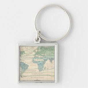 Forest Trees, Useful Plants, and Minerals Keychain