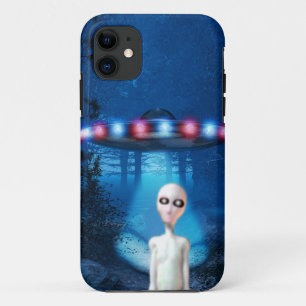 Forest UFO Close Encounter iPhone 11 Case
