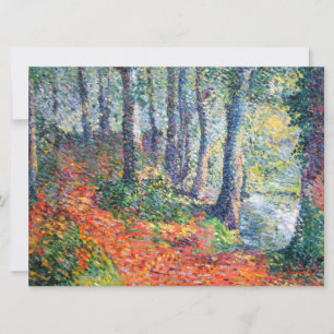 Forest Undergrowth (by Léo Gausson) Card