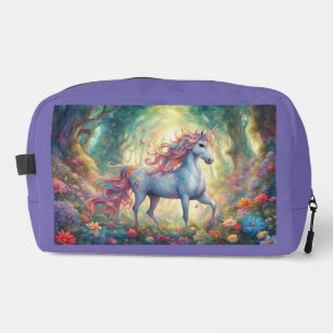 Forest Unicorn Print Toiletry Bag