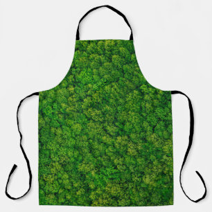 Forest view from above, aerial top view with copy  apron