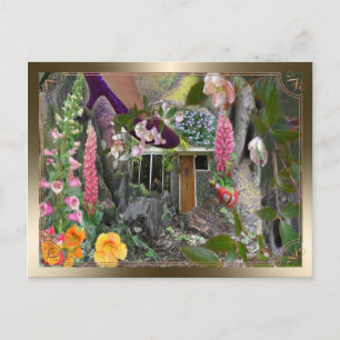 forest-walk postcard