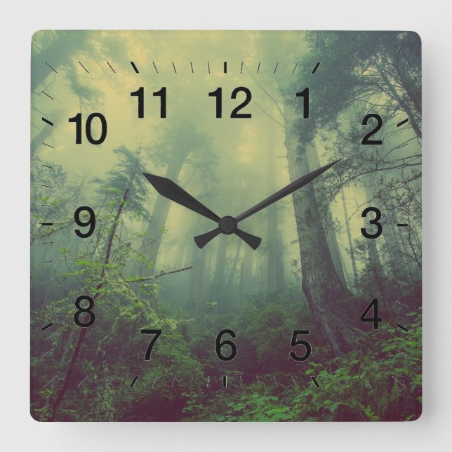 Forest Wall Clock (Front)