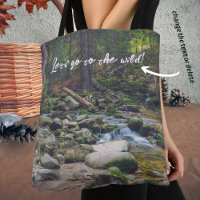 Forest waterfall